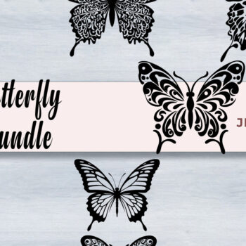 Intra απο ξύλο plywood 3mm-4mm πάχος πεταλούδας, διανυσματική σιλουέτα Δίασταση 15x15 cm INTRAFABR-102983681 - Image 1