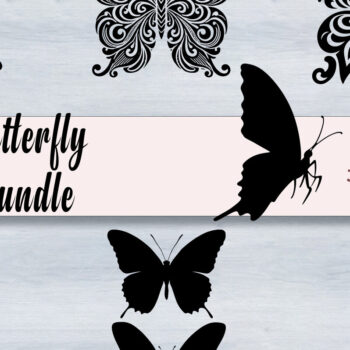 Intra απο ξύλο plywood 3mm-4mm πάχος πεταλούδας, διανυσματική σιλουέτα Δίασταση 15x15 cm INTRAFABR-102983681 - Image 2