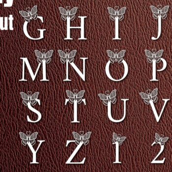 Intra απο ξύλο plywood 3mm-4mm πάχος Butterfly V2 Δίασταση 15x15 cm INTRAFABR-32221115 - Image 1