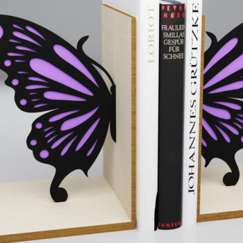 Intra απο ξύλο plywood 3mm-4mm πάχος Πεταλούδα . . Στήριγμα βιβλίων Δίασταση 30x20 cm INTRAFABR-82010789 - Image 1