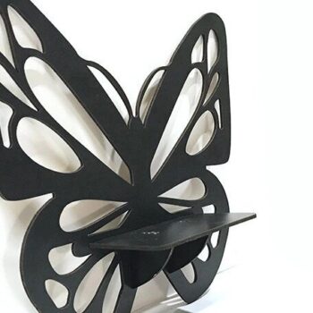 Intra απο ξύλο plywood 3mm-4mm πάχος Ράφι τοίχου πεταλούδα Δίασταση 30x20 cm INTRAFABR-35440994 - Image 1