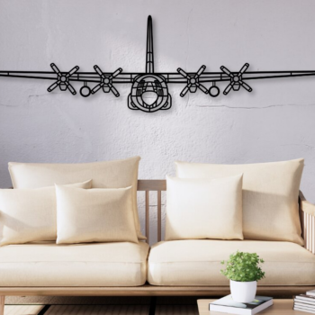 Intra απο ξύλο plywood 3mm-4mm πάχος Μοντέλο αεροσκάφους C-130H Hercules Cut  Δίασταση 15x15 cm INTRAFABR-110688314 - Image 1