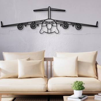 Intra απο ξύλο plywood 3mm-4mm πάχος C-17 Globemaster αεροσκάφος Δίασταση 15x15 cm INTRAFABR-110587050 - Image 1