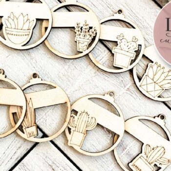 Intra απο ξύλο plywood 3mm-4mm πάχος λέιζερ κάκτου Δίασταση 8x8 cm INTRAFABR-71921992 - Image 4