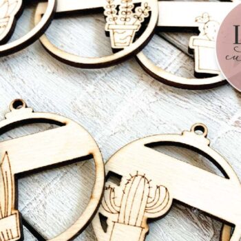 Intra απο ξύλο plywood 3mm-4mm πάχος λέιζερ κάκτου Δίασταση 8x8 cm INTRAFABR-71921992 - Image 5