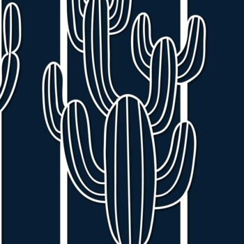 Intra απο ξύλο plywood 3mm-4mm πάχος Decor Wall Decor Cactus ==== Δίασταση 15x15 cm INTRAFABR-70241486 - Image 1