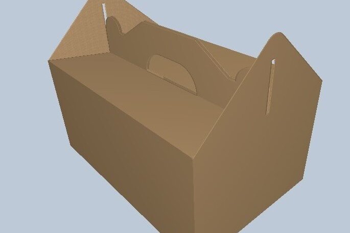 Intra απο ξύλο plywood 3mm-4mm πάχος Πρότυπο κουτί κέικ Pdf, Jpg, , , Δίασταση 7x7 cm INTRAFABR-33638136 - Image 8