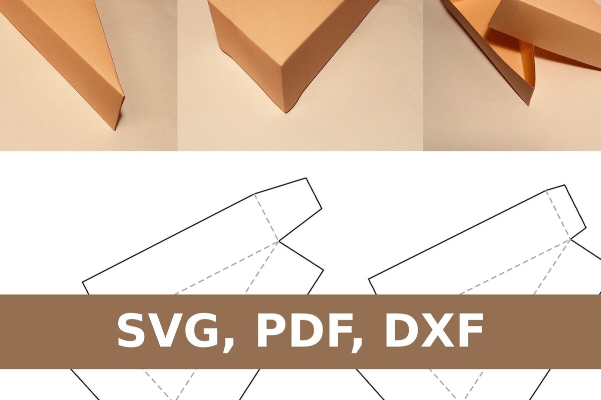 Intra απο ξύλο plywood 3mm-4mm πάχος Κουτί με φέτες κέικ Δίασταση 15x15 cm INTRAFABR-33664368