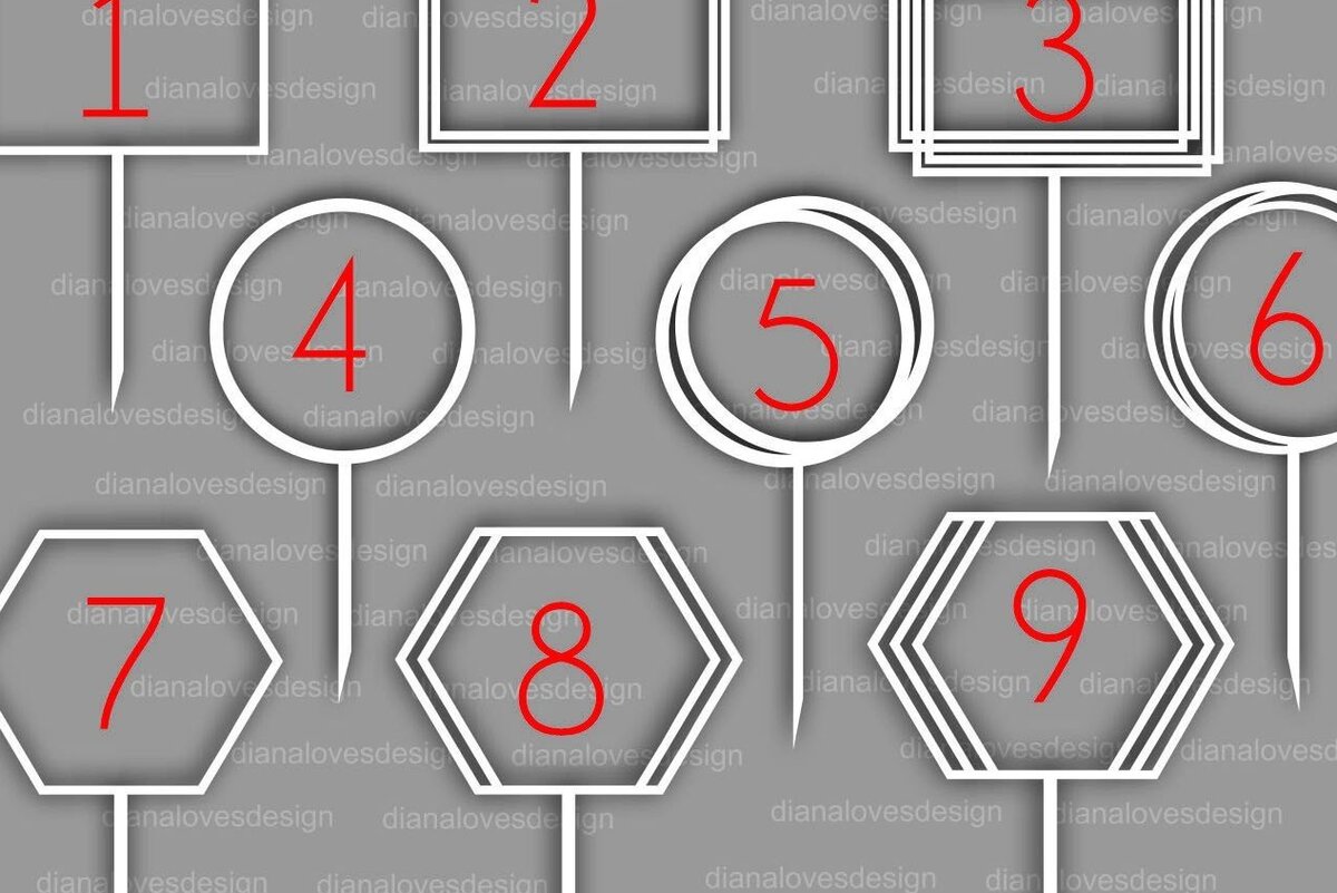 Intra απο ξύλο plywood 3mm-4mm πάχος Cake Topper Frames Δίασταση 20x30 cm INTRAFABR-32917152 - Image 5