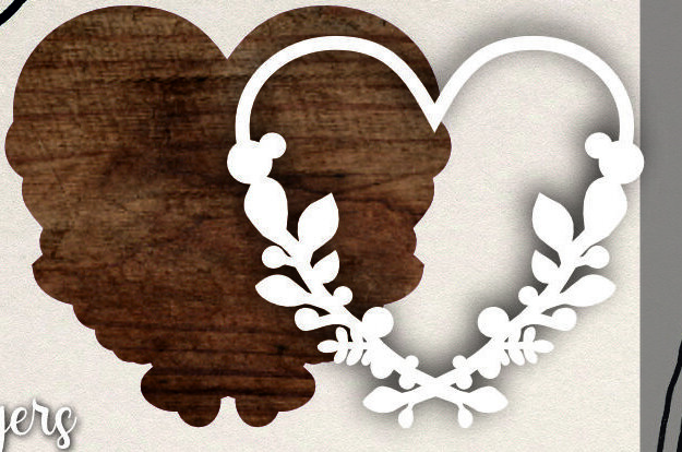 Intra απο ξύλο plywood 3mm-4mm πάχος Cake Topper Δίασταση 20x30 cm INTRAFABR-110793142 - Image 2