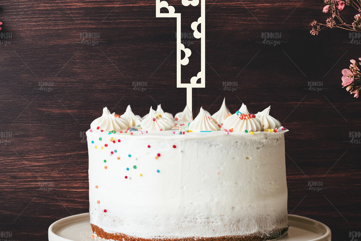 Intra απο ξύλο plywood 3mm-4mm πάχος Cake Daisy Numbers 0-9 Δίασταση 15x15 cm INTRAFABR-120410504 - Image 3