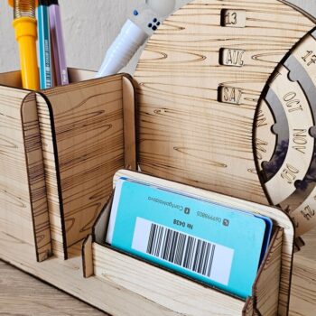 Intra απο ξύλο plywood 3mm-4mm πάχος Calendar File, Perpetual Δίασταση 30x20 cm INTRAFABR-117928568 - Image 9