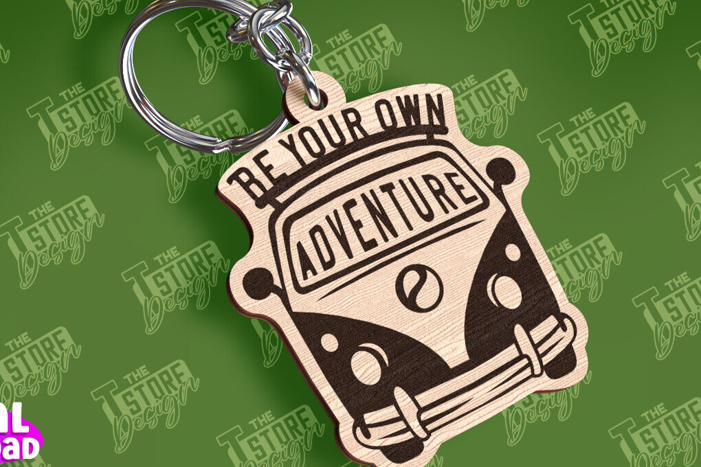 Intra απο ξύλο plywood 3mm-4mm πάχος Μπρελόκ Camping | Περιπέτεια Δίασταση 6x6 cm INTRAFABR-94674643