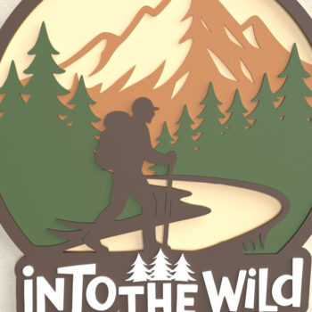 Intra απο ξύλο plywood 3mm-4mm πάχος πινακίδων Camping & Nature Layered Δίασταση 8x8 cm INTRAFABR-125220708 - Image 8