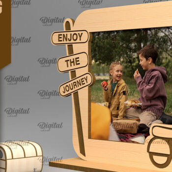 Intra απο ξύλο plywood 3mm-4mm πάχος Κάμπινγκ Κορνίζα Δίασταση 20x30 cm INTRAFABR-92542666 - Image 1