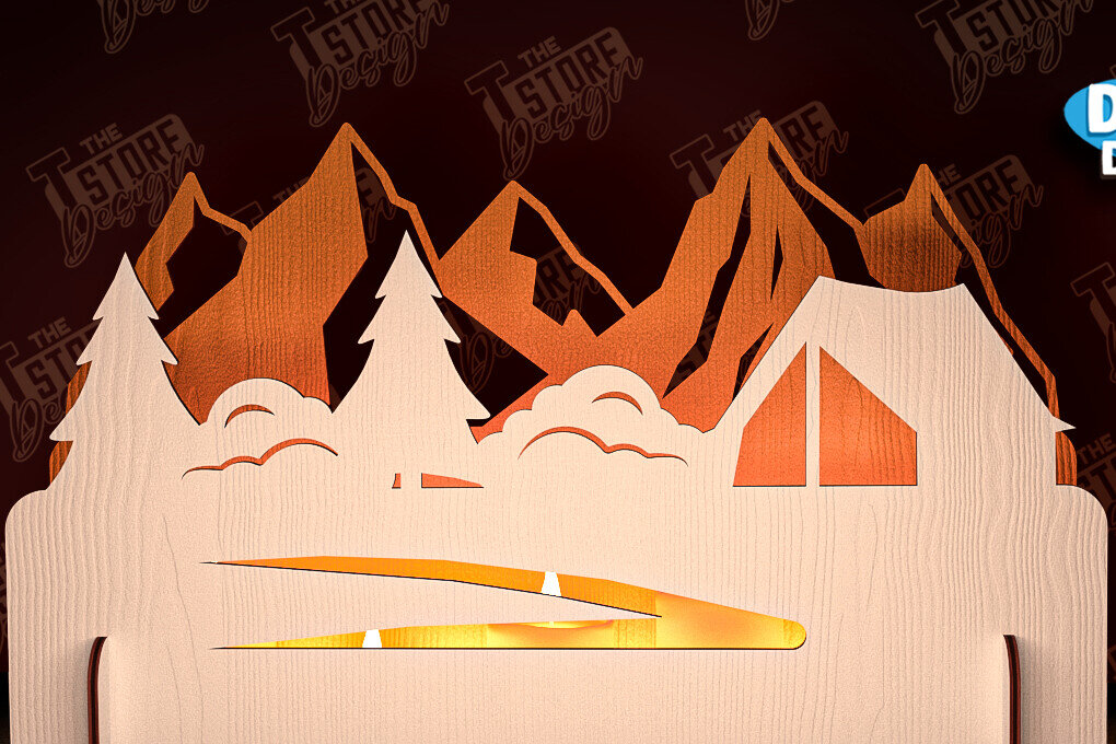 Intra απο ξύλο plywood 3mm-4mm πάχος Κάμπινγκ Σκηνή Απο | 3D κουτί κεριών Δίασταση 15x15 cm INTRAFABR-96145440