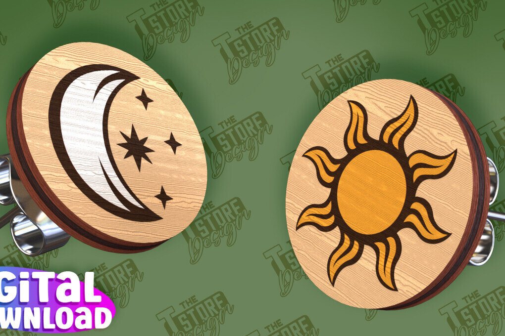 Intra απο ξύλο plywood 3mm-4mm πάχος Σκουλαρίκια Camping Stud Cut  | Jewelly Δίασταση 3x3 cm INTRAFABR-94847431