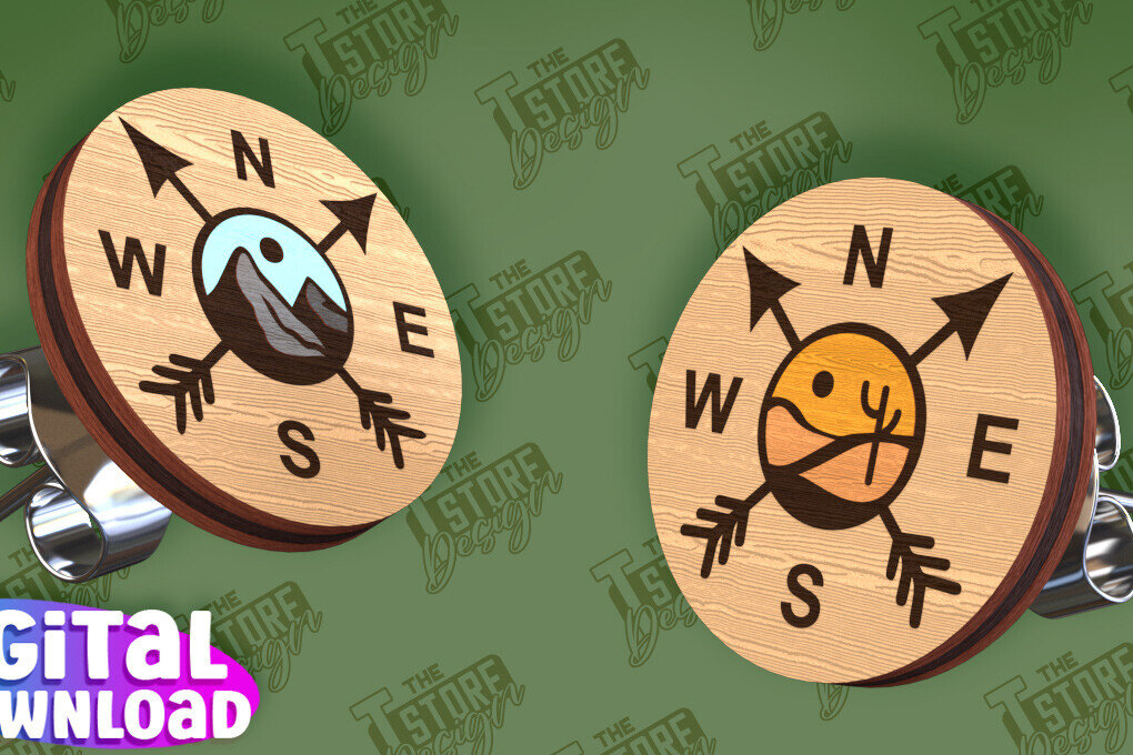 Intra απο ξύλο plywood 3mm-4mm πάχος Σκουλαρίκια Camping Stud Cut  | Jewelly Δίασταση 3x3 cm INTRAFABR-94847434