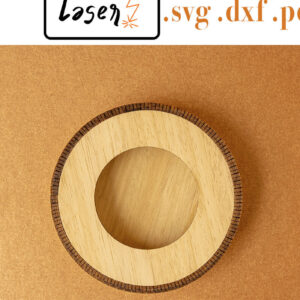 Intra απο ξύλο plywood 3mm-4mm πάχος Κηροπήγιο Flexi για Δίασταση 15x15 cm INTRAFABR-62328187