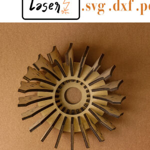 Intra απο ξύλο plywood 3mm-4mm πάχος Κηροπήγιο Αστέρι φαναριού για Δίασταση 15x15 cm INTRAFABR-111616836