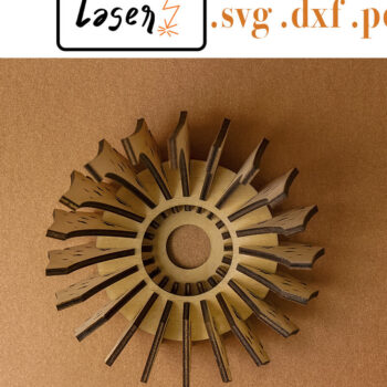 Intra απο ξύλο plywood 3mm-4mm πάχος Κηροπήγιο Αστέρι φαναριού για Δίασταση 15x15 cm INTRAFABR-111616836 - Image 1