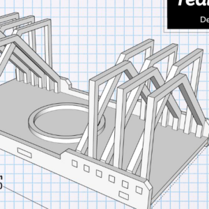 Intra απο ξύλο plywood 3mm-4mm πάχος Κηροπήγιο | | Κηροπήγιο Δίασταση 15x15 cm INTRAFABR-95556991