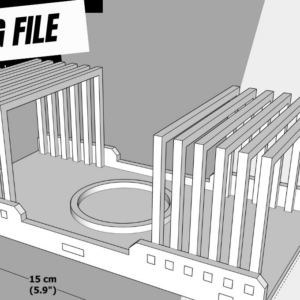 Intra απο ξύλο plywood 3mm-4mm πάχος Κηροπήγιο | | Δίασταση 15x15 cm INTRAFABR-95078199