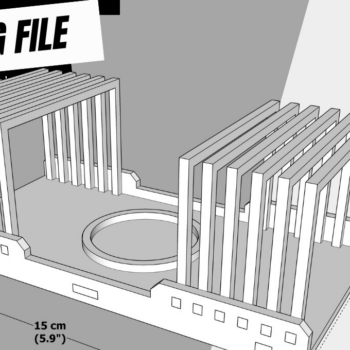 Intra απο ξύλο plywood 3mm-4mm πάχος Κηροπήγιο | | Δίασταση 15x15 cm INTRAFABR-95078199 - Image 1
