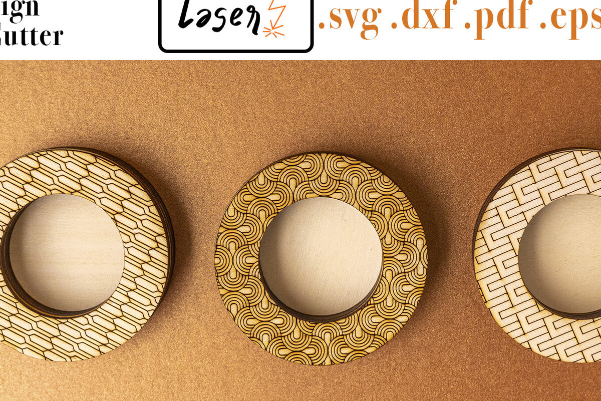 Intra απο ξύλο plywood 3mm-4mm πάχος Κηροπήγια Deco για Δίασταση 15x15 cm INTRAFABR-82630794