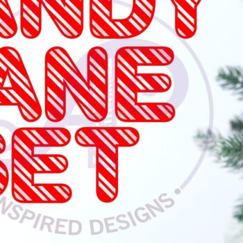 Intra απο ξύλο plywood 3mm-4mm πάχος αλφαβήτου γραμμάτων Candy Cane. 26 Δίασταση 5x5 cm INTRAFABR-79482996 - Image 1