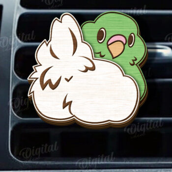 Intra απο ξύλο plywood 3mm-4mm πάχος Αποσμητικό αυτοκινήτου με λέιζερ Δίασταση 30x20 cm INTRAFABR-123426005 - Image 1