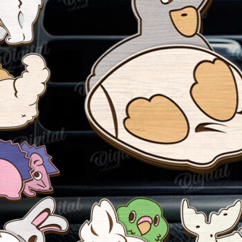 Intra απο ξύλο plywood 3mm-4mm πάχος αποσμητικά χώρου αυτοκινήτου Δίασταση 30x20 cm INTRAFABR-123624351 - Image 1