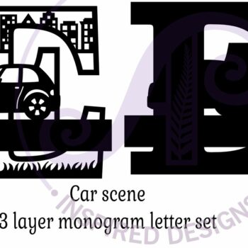 Intra απο ξύλο plywood 3mm-4mm πάχος Μονόγραμμα κεφαλαίου αυτοκινήτου Επιστολή E Δίασταση 9x9 cm INTRAFABR-100097965 - Image 3