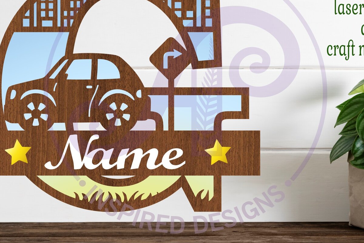 Intra απο ξύλο plywood 3mm-4mm πάχος Μονόγραμμα κεφαλαίου αυτοκινήτου Γράμμα G Δίασταση 9x9 cm INTRAFABR-100098041