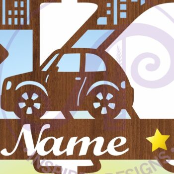 Intra απο ξύλο plywood 3mm-4mm πάχος Μονόγραμμα κεφαλαίου αυτοκινήτου Επιστολή K Δίασταση 9x9 cm INTRAFABR-100098178 - Image 2