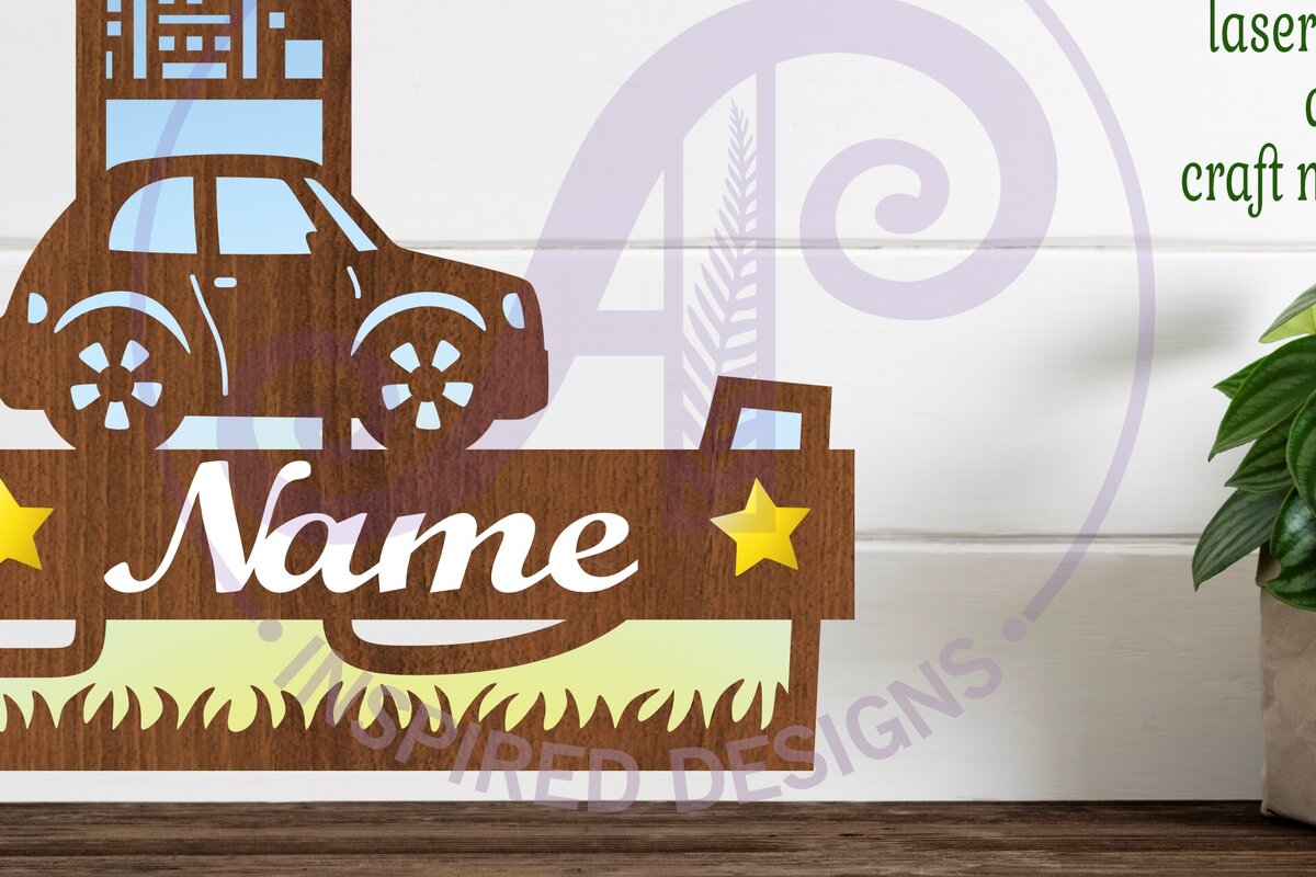 Intra απο ξύλο plywood 3mm-4mm πάχος Μονόγραμμα κεφαλαίου αυτοκινήτου Γράμμα L Δίασταση 9x9 cm INTRAFABR-100098202