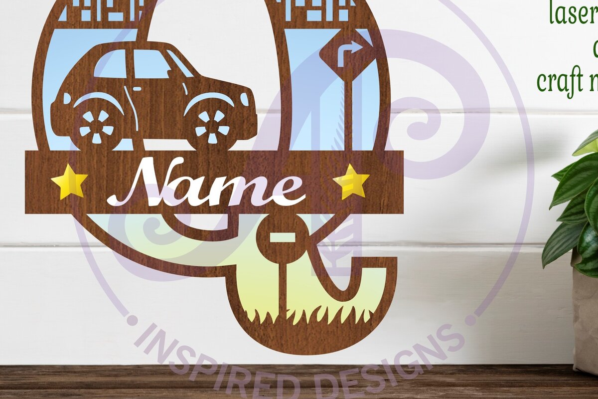 Intra απο ξύλο plywood 3mm-4mm πάχος Μονόγραμμα κεφαλαίου αυτοκινήτου Γράμμα Q Δίασταση 9x9 cm INTRAFABR-100098300