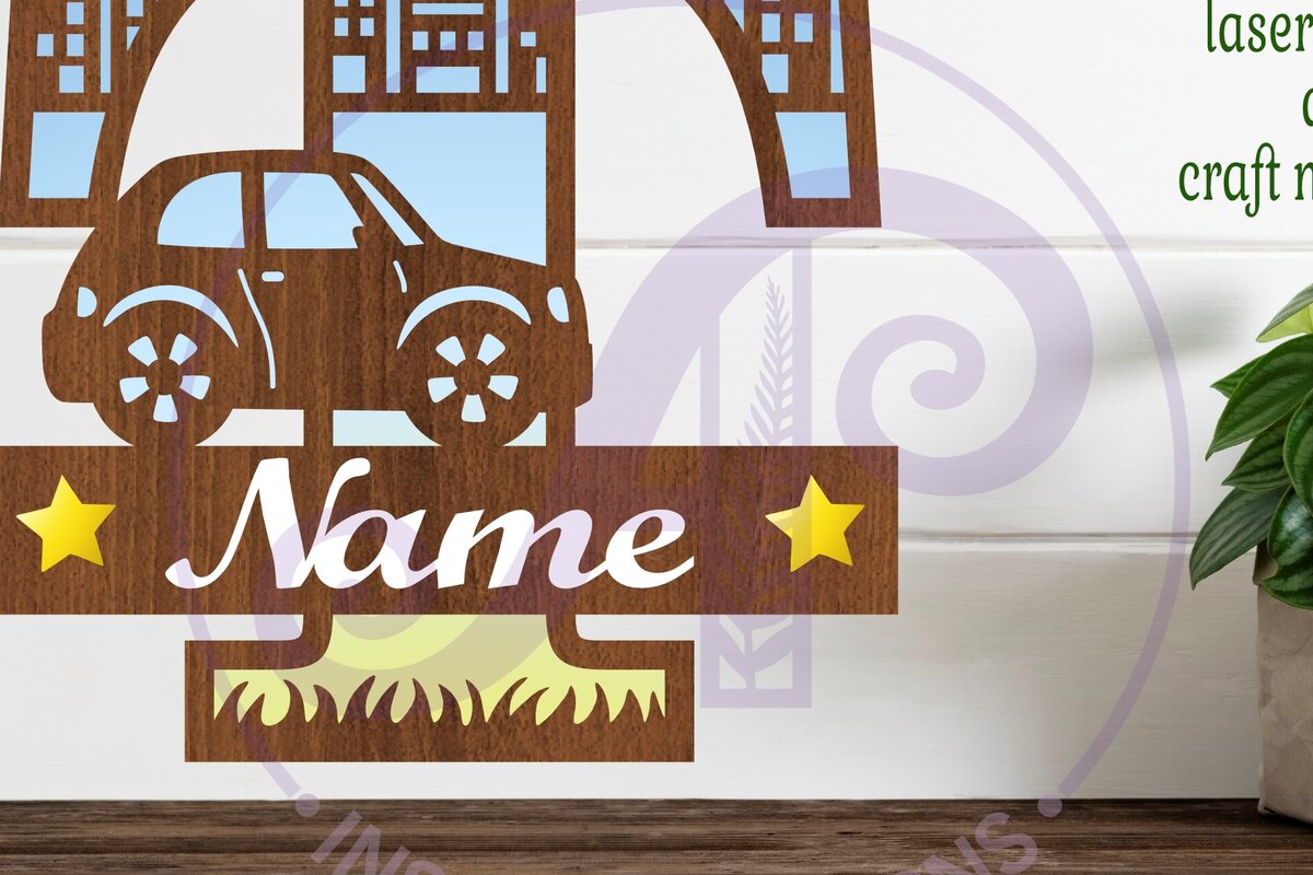 Intra απο ξύλο plywood 3mm-4mm πάχος Μονόγραμμα κεφαλαίου αυτοκινήτου Γράμμα T Δίασταση 9x9 cm INTRAFABR-100098374