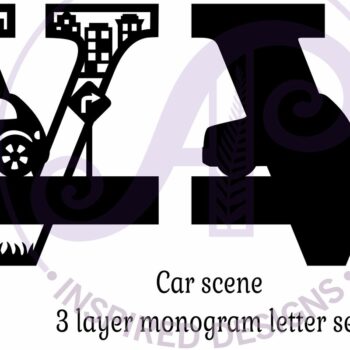 Intra απο ξύλο plywood 3mm-4mm πάχος Μονόγραμμα κεφαλαίου αυτοκινήτου Επιστολή V Δίασταση 9x9 cm INTRAFABR-100098416 - Image 3