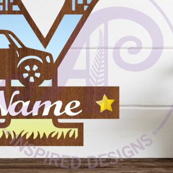 Intra απο ξύλο plywood 3mm-4mm πάχος Μονόγραμμα κεφαλαίου αυτοκινήτου Επιστολή Y Δίασταση 9x9 cm INTRAFABR-100098537 - Image 1