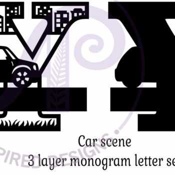 Intra απο ξύλο plywood 3mm-4mm πάχος Μονόγραμμα κεφαλαίου αυτοκινήτου Επιστολή Y Δίασταση 9x9 cm INTRAFABR-100098537 - Image 3