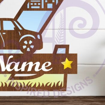 Intra απο ξύλο plywood 3mm-4mm πάχος Μονόγραμμα κεφαλαίου αυτοκινήτου Γράμμα Z Δίασταση 9x9 cm INTRAFABR-100098558 - Image 1