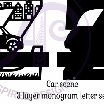 Intra απο ξύλο plywood 3mm-4mm πάχος Μονόγραμμα κεφαλαίου αυτοκινήτου Γράμμα Z Δίασταση 9x9 cm INTRAFABR-100098558 - Image 3