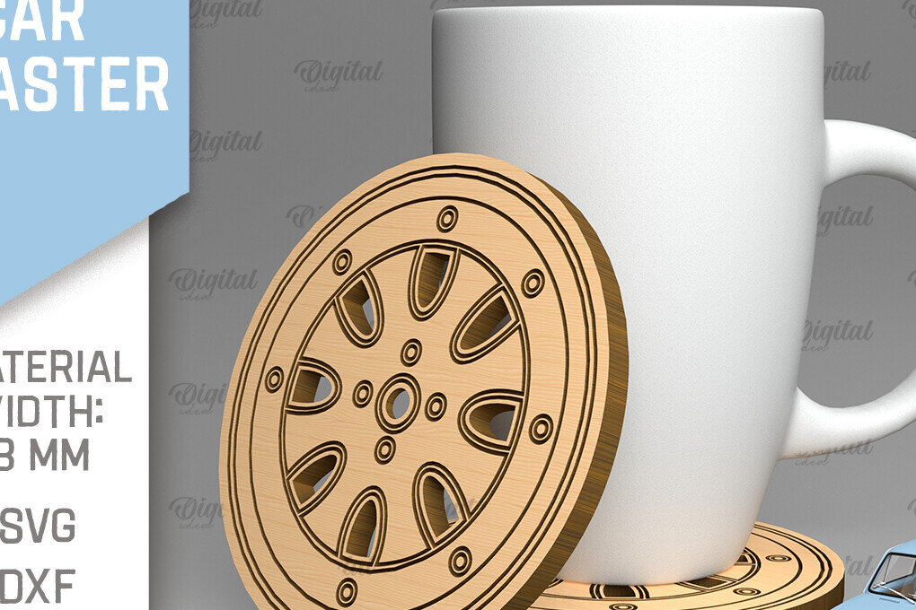 Intra απο ξύλο plywood 3mm-4mm πάχος Σουβέρ αυτοκινήτου . Τροχό Coaster Δίασταση 30x20 cm INTRAFABR-89942906