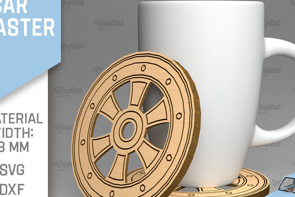 Intra απο ξύλο plywood 3mm-4mm πάχος Σουβέρ αυτοκινήτου . Τροχό Coaster Δίασταση 30x20 cm INTRAFABR-89942752