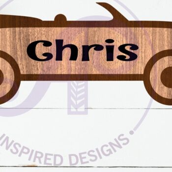 Intra απο ξύλο plywood 3mm-4mm πάχος Περίγραμμα αυτοκινήτου δύο επιπέδων όνομα τοίχου Δίασταση 6x6 cm INTRAFABR-110705840 - Image 1