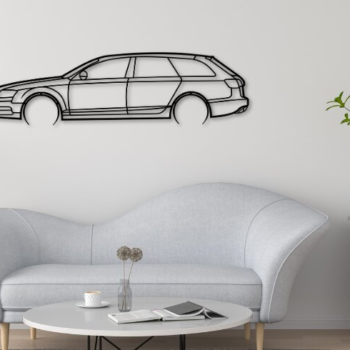 Intra απο ξύλο plywood 3mm-4mm πάχος Car Silhouette, Δίασταση 15x15 cm INTRAFABR-109861352 - Image 1