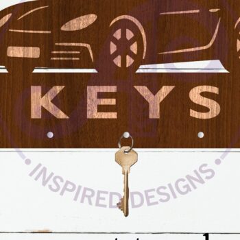 Intra απο ξύλο plywood 3mm-4mm πάχος Σχέδια κλειδαριάς με θέμα το αυτοκίνητο Δίασταση 12x12 cm INTRAFABR-123461500 - Image 2