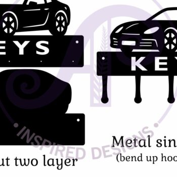 Intra απο ξύλο plywood 3mm-4mm πάχος Σχέδια κλειδαριάς με θέμα το αυτοκίνητο Δίασταση 12x12 cm INTRAFABR-123461500 - Image 3