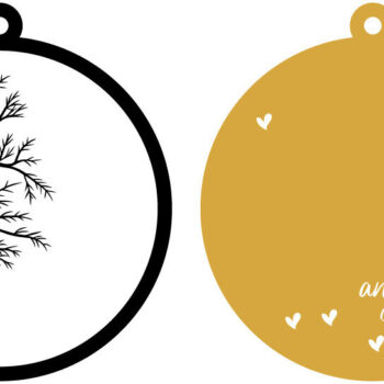 Intra απο ξύλο plywood 3mm-4mm πάχος Καρδινάλια Χριστουγεννιάτικα στολίδια  Δίασταση 8x8 cm INTRAFABR-110934127 - Image 3